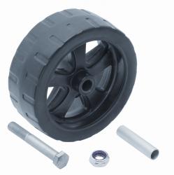 WIDE TRACK WHEEL, 8" FOR F2 JACK