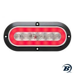 LED, GLO-LIGHT CLR/CLR LENS REVERSE