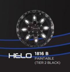 WHEEL, 18" HELO 1816B CRM INS