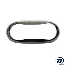 TRIM RING, CHROMED, REGRESSIVE STL