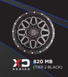 WHEEL, 18" KMC XD 820MB