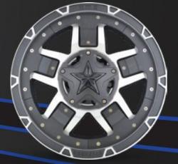 WHEEL, 18" KMC XD 827MB