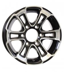 TKADST225/75R15D ON BLK WHT HWK 5L