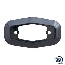 TRIM RING,ID LIGHT,UN-CHROMED BLACK