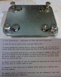 JACK ADAPTER KIT, F2 TO 1500#